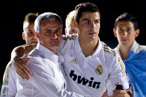 Ronaldo và Mourinho từng làm việc với nhau khá thành công tại Real Madrid