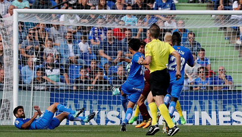 Shibasaki ghi bàn mở tỷ số cho Getafe