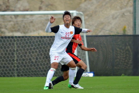 Công Vinh lập cú đúp, ĐT Việt Nam đánh bại Kyoto Sangan 4-3 - ảnh 2