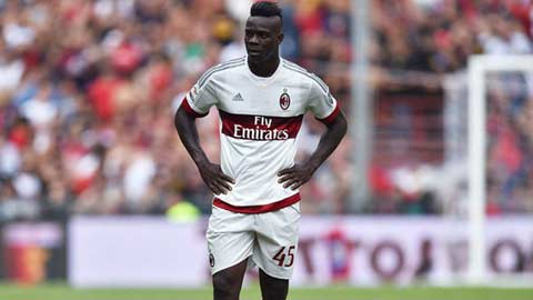 Sự trở lại của Balotelli giúp sức tấn công của Milan gia tăng đáng kể